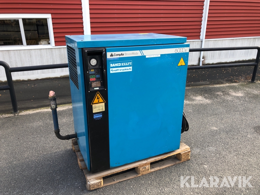 Kompressor CompAir BroomWade 6000E skruvkompressor