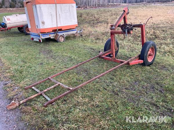 Lunningsvagn för häst och ATV