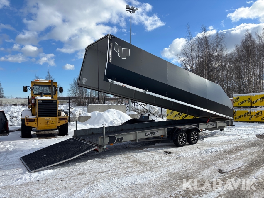 Personbilssläp Carrier 4P 750T