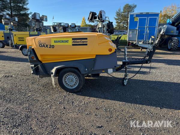 Generator / Elverk Atlas Copco QAX 20