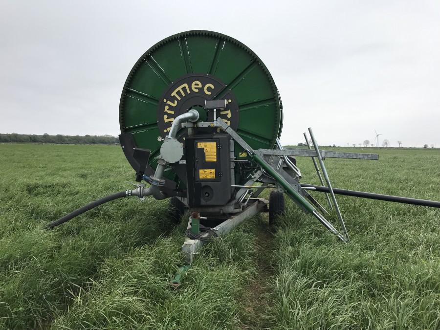 Bevattningsmaskin / storspridare med datastyrning