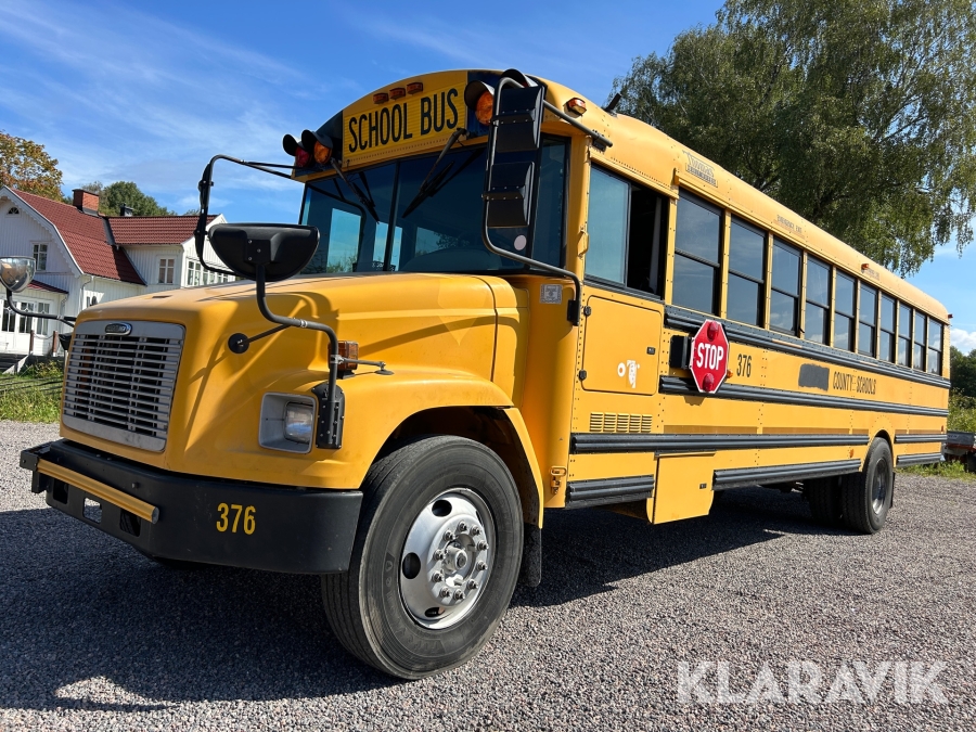 Skolbuss Amerikansk Freight Liner