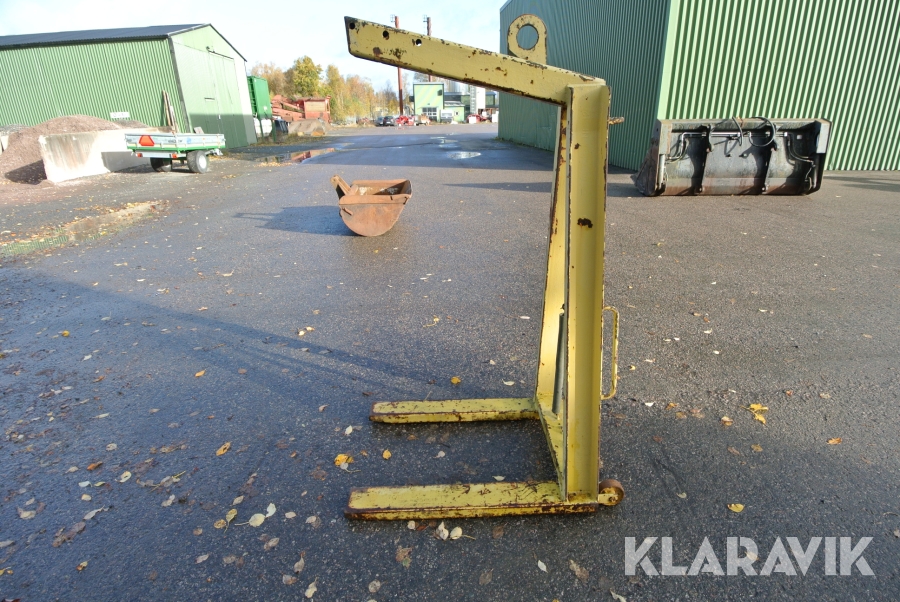 Pallgaffel för kran