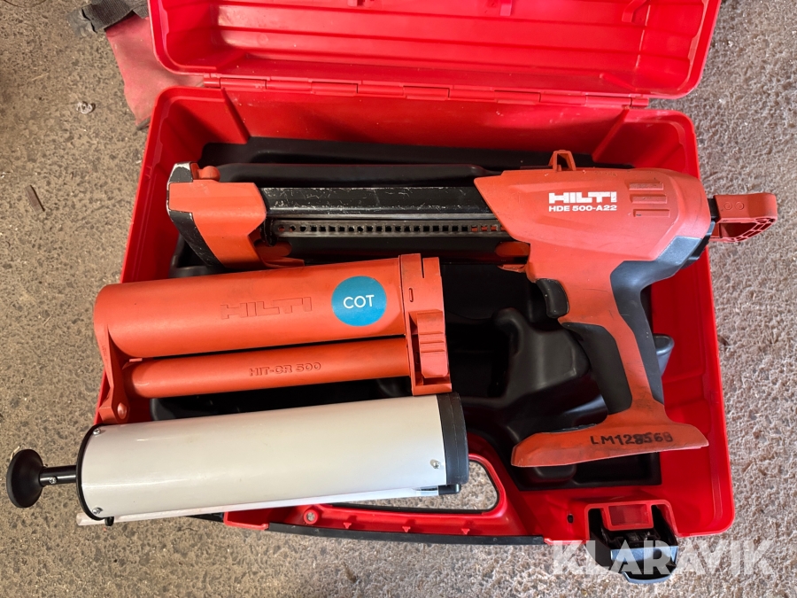 Injekteringspistol Hilti HDE-500-A22