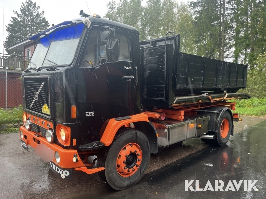 Veteranlastbil Lastväxlare Volvo F88