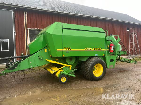 Fyrkantspress John Deere 680 80x80