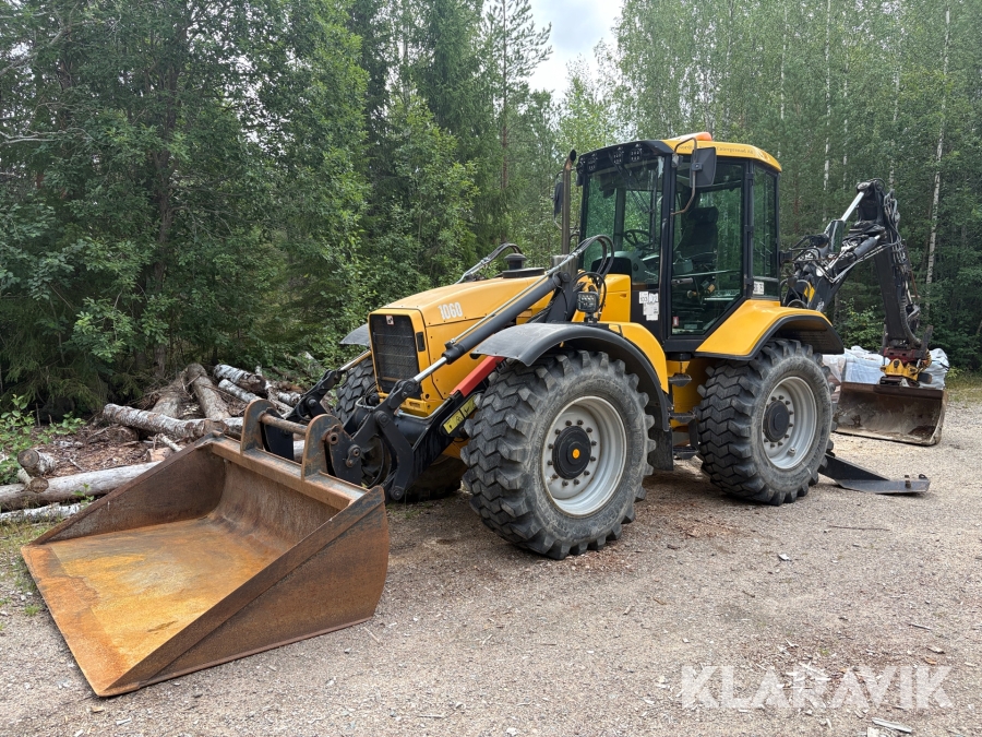 Grävlastare Huddig 1060 med redskap