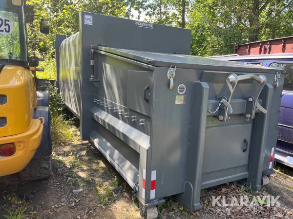 Sopkomprimator LVG Mega RAL7053 Med styrskenor