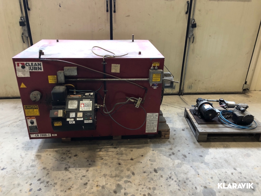 Panna med alloljebrännare Clean Burn CB 2800-I 