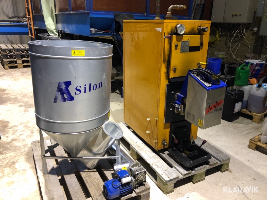 Ved- och pelletspanna Focus Jämä