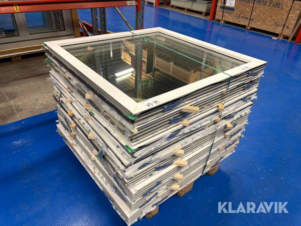 Plastfönster Salamander 8 st