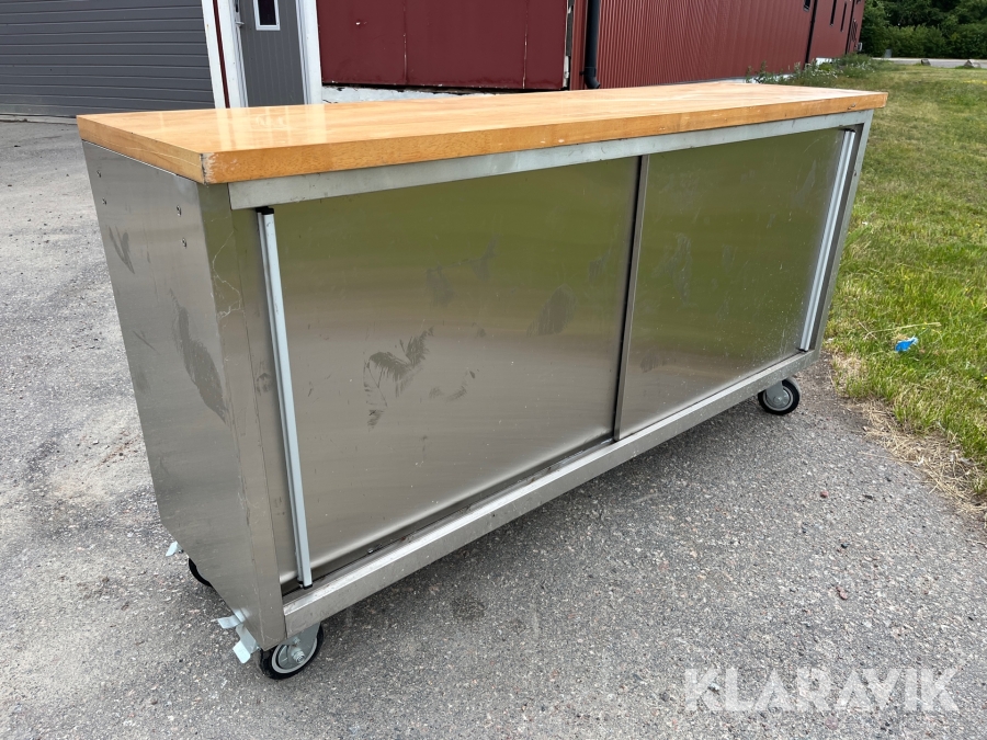 Verktygsskåp rostfritt