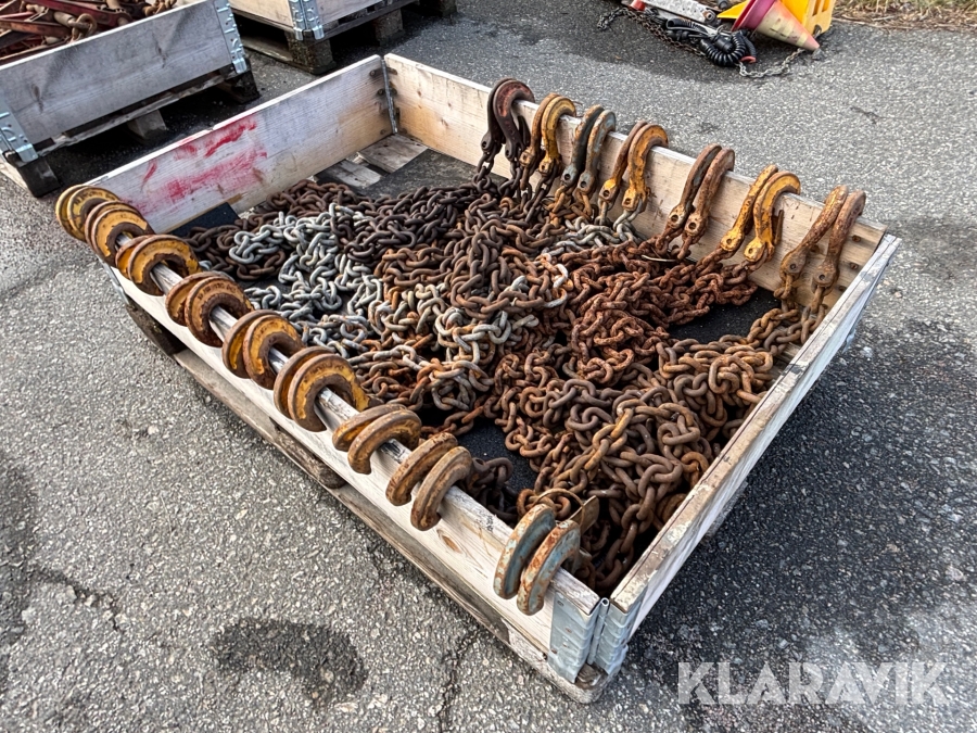 Länkar i varierande storlek - 28st