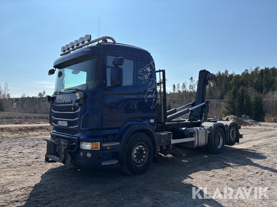 Lastväxlare Scania R480 med plogfäste & underbett