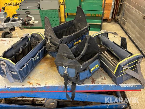 Verktygsväskor 4 st