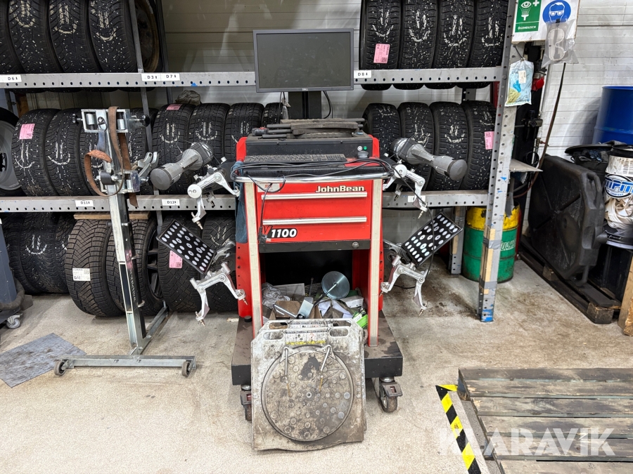 Fyrhjulsinställare John Bean V1100