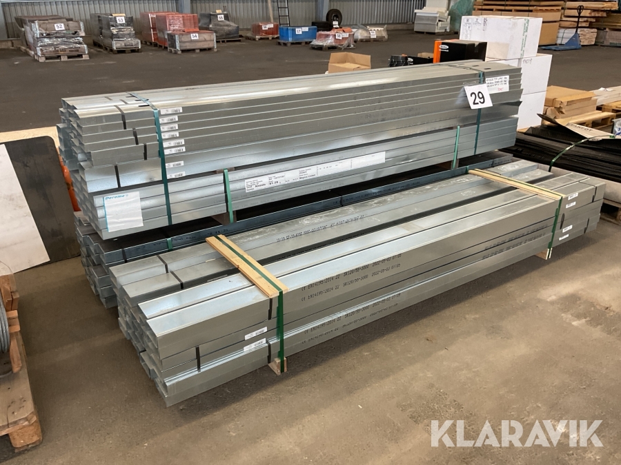 Stålreglar och stålskenor