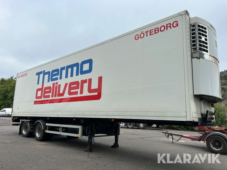 Citytrailer vak PV-2-33 med kylaggregat