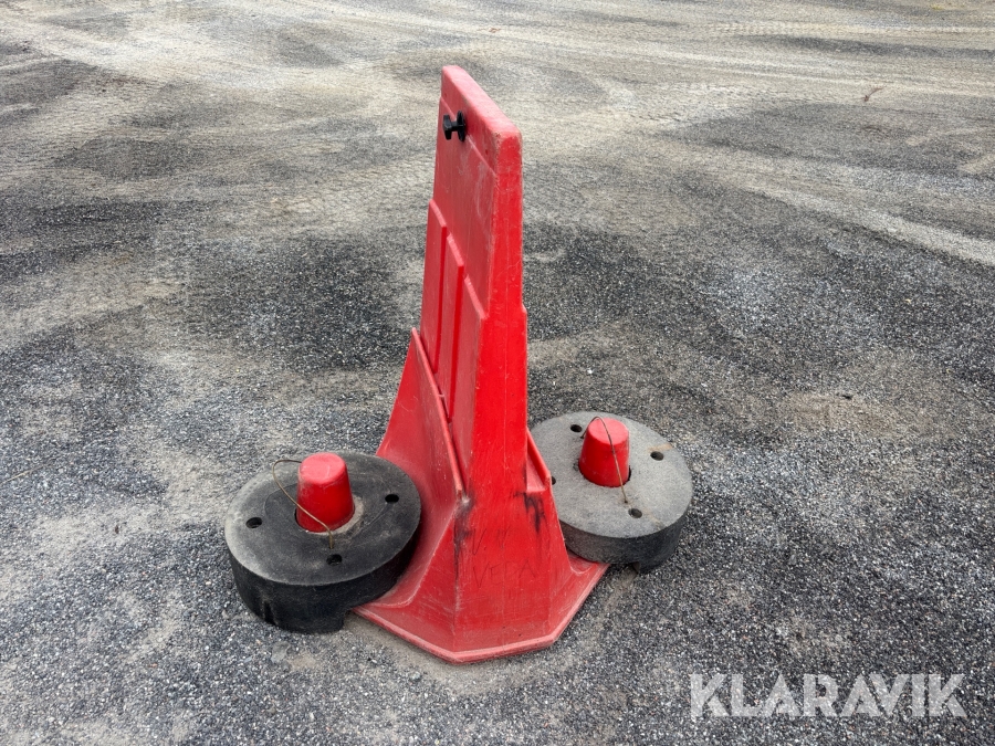Vägkoner 20st med belastning