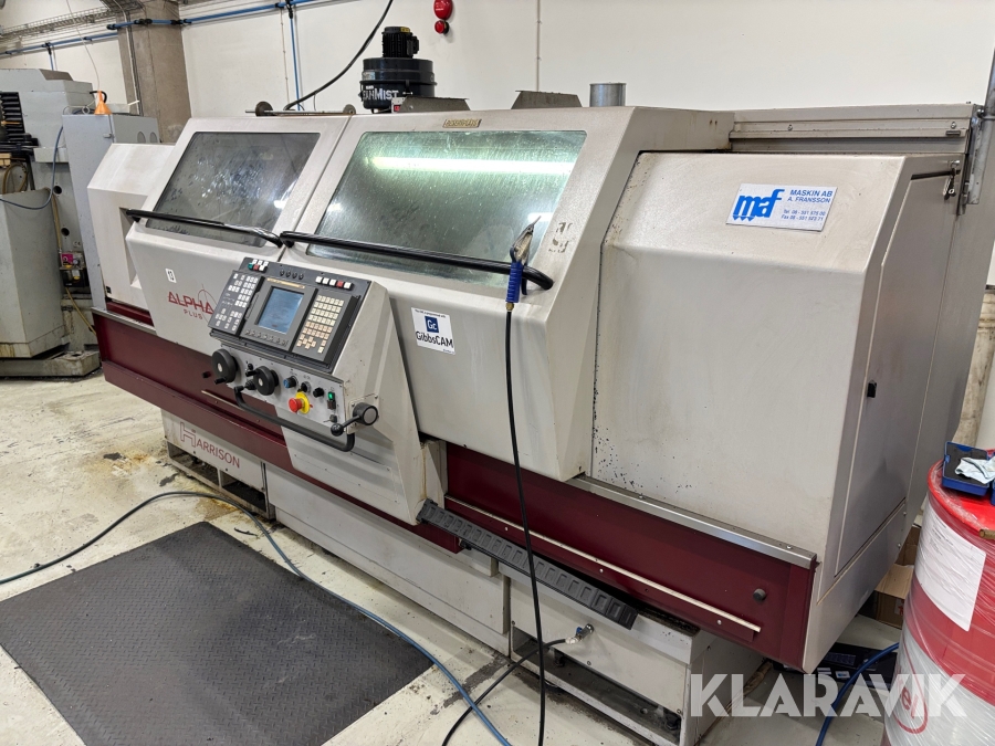 CNC-Svarv Harrison Alpha 460S Plus
