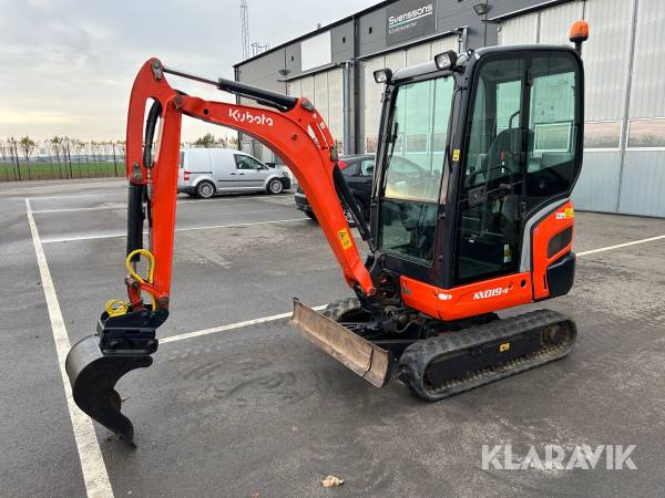 Minigrävare Kubota KX019-4