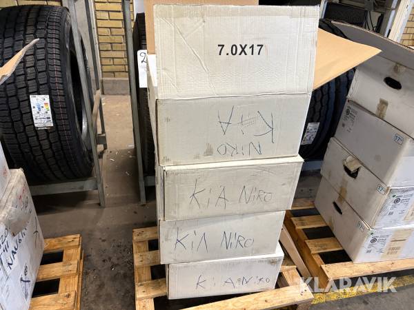 Fälgar Dezent Tz dark 7jx17H2 4st