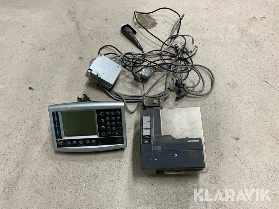 Vågutrustning till hjullastare Loadmaster 9000i