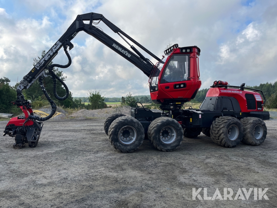 Skördare Komatsu 901 XC-5