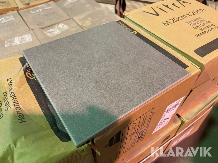 Kakel Vitra Kinetic Grey 20x20