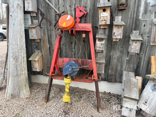 Vajerkran STAR med fjärrstyrd Skogskompis