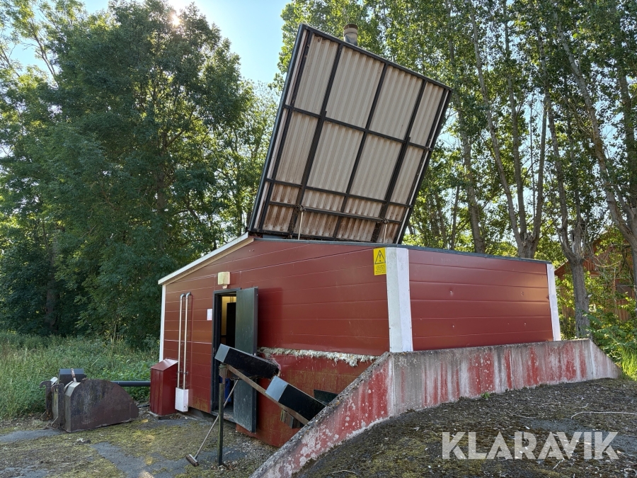 Pellets/Flispanna Arimax BIO energy med flisförråd