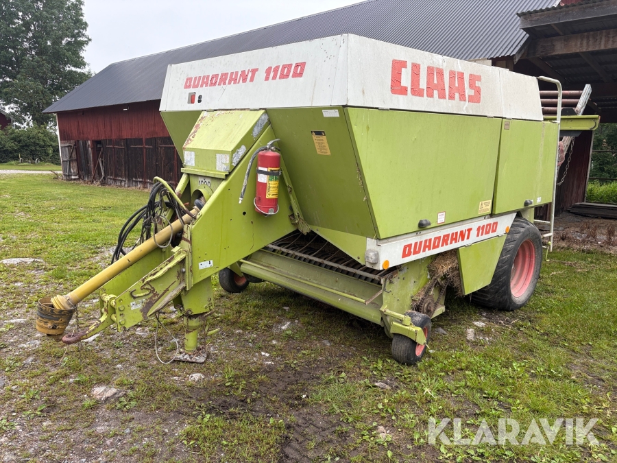 Fyrkantsbalpress Claas Quadrant 1100