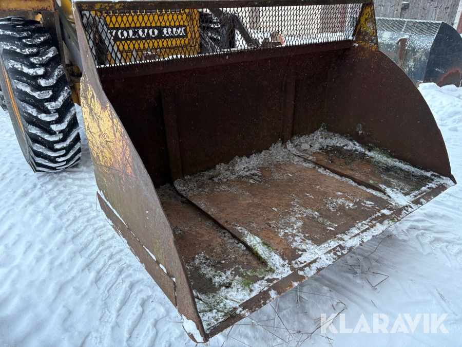 Snöskopa med lilla bm-fäste