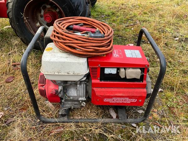 Motorsvets Genset MPM 5/190 I-EB med elverk