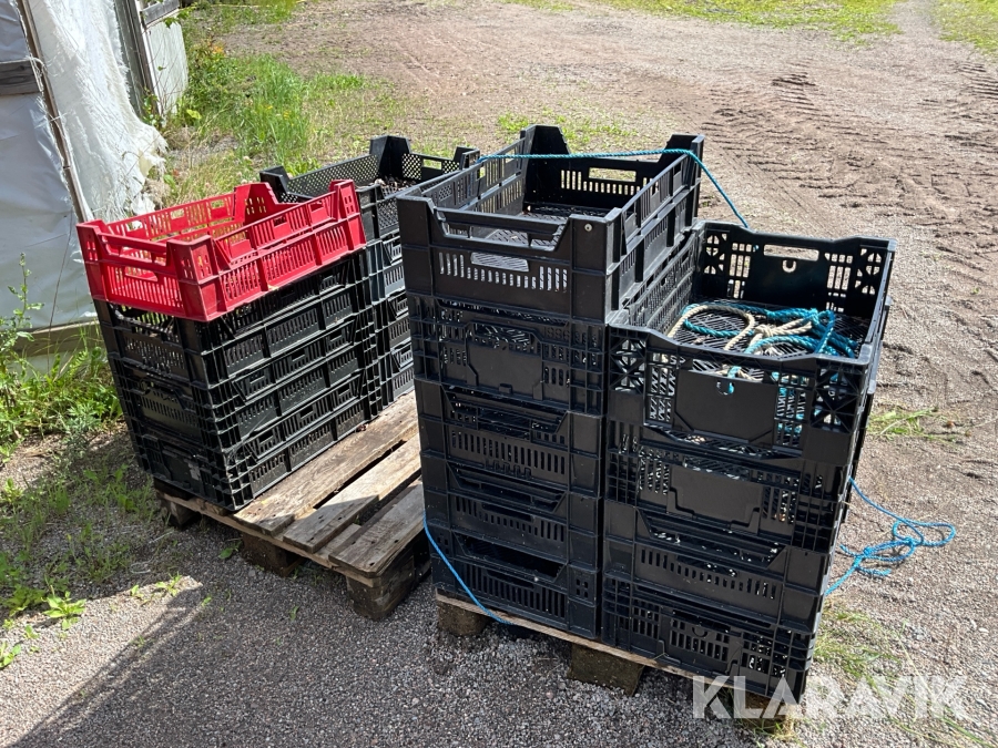 Staplingsbara trädgårdslådor 25st