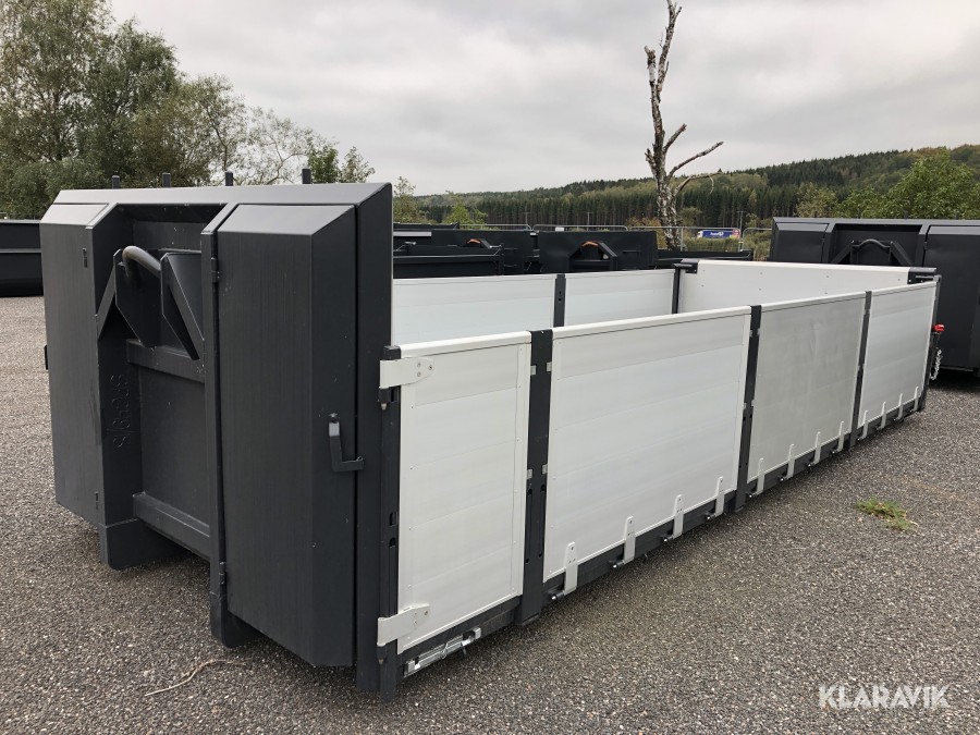 Lämflak i aluminium till lastbil