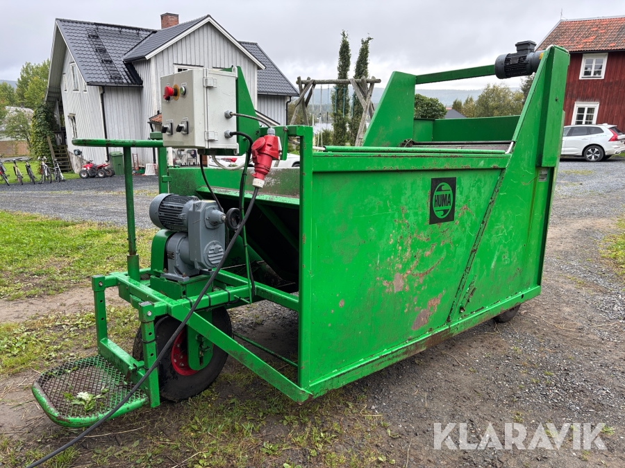 Balupprullare Huma BR 135 mobil