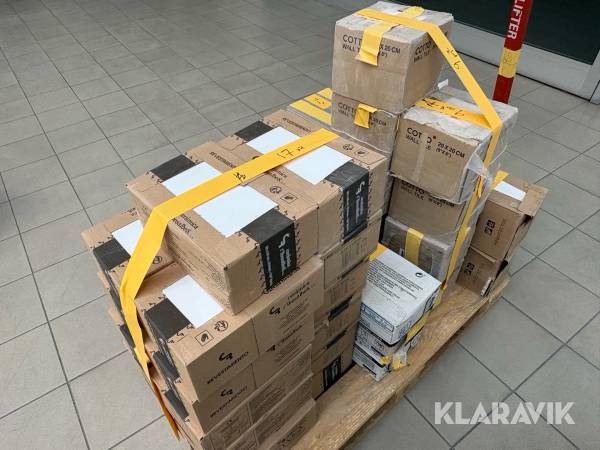 Pall med diverse kakel & klinkers