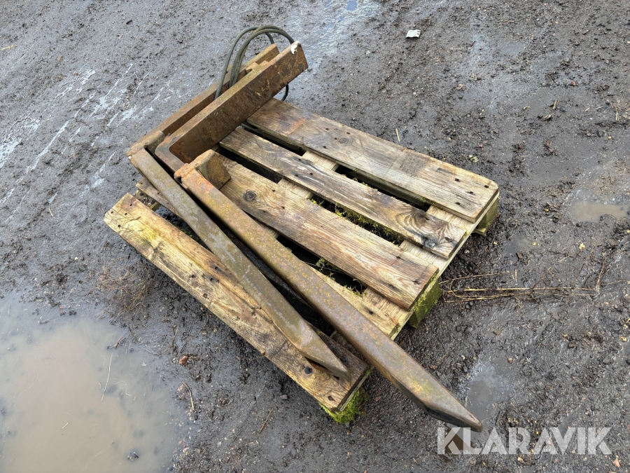 Pallgafflar- Hydrauliskt skjutbara