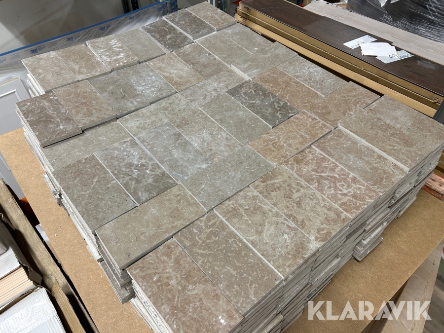 Ölandssten plattor grå/brun slipad