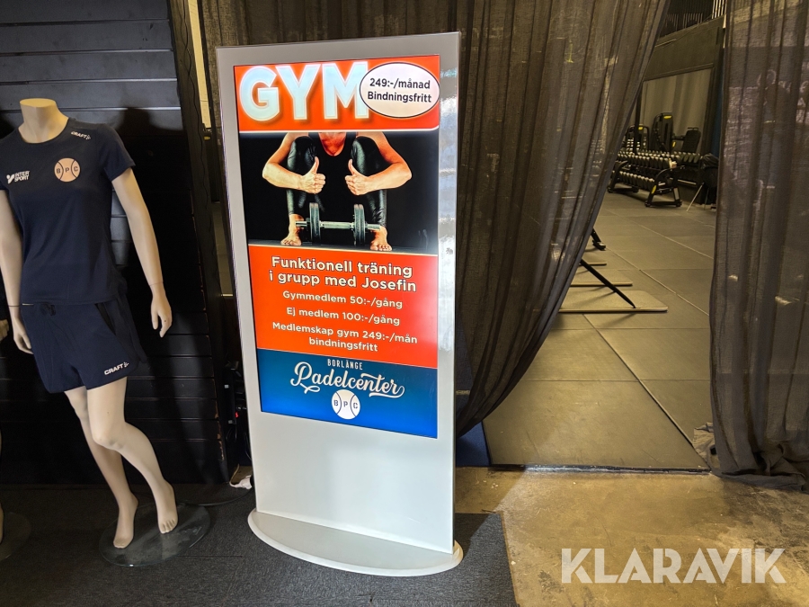 Digital informationstavla Swedx SWB58-01