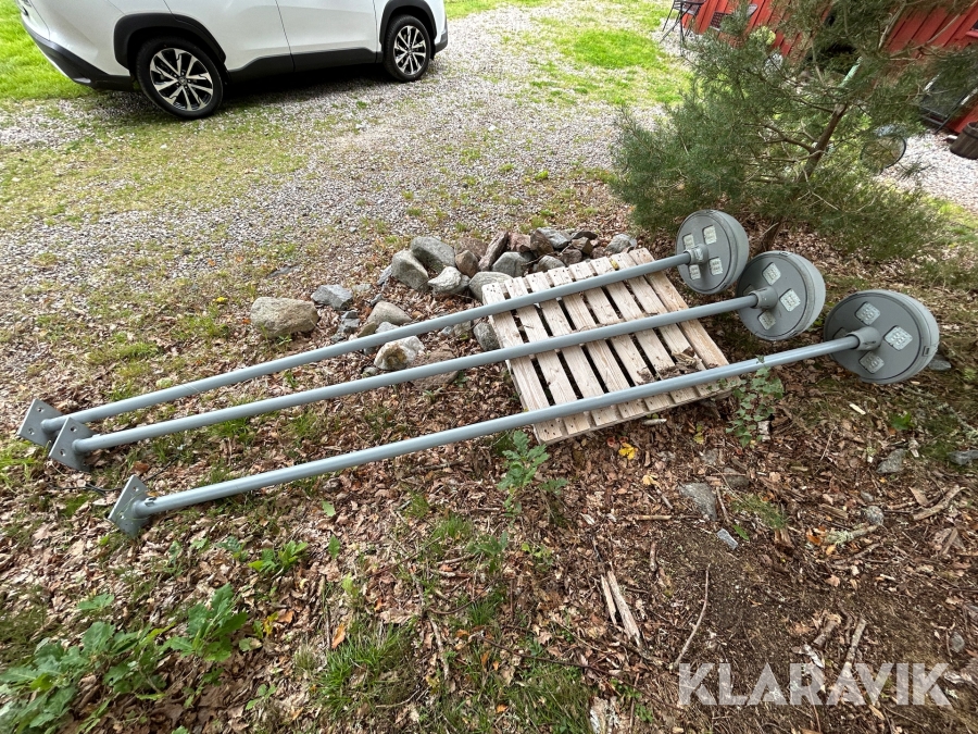 Lyktstolpe Malmbergs Avior I LED 3 st