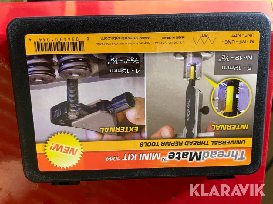 Gängrenoveringssats Threadmate Monolit 1044