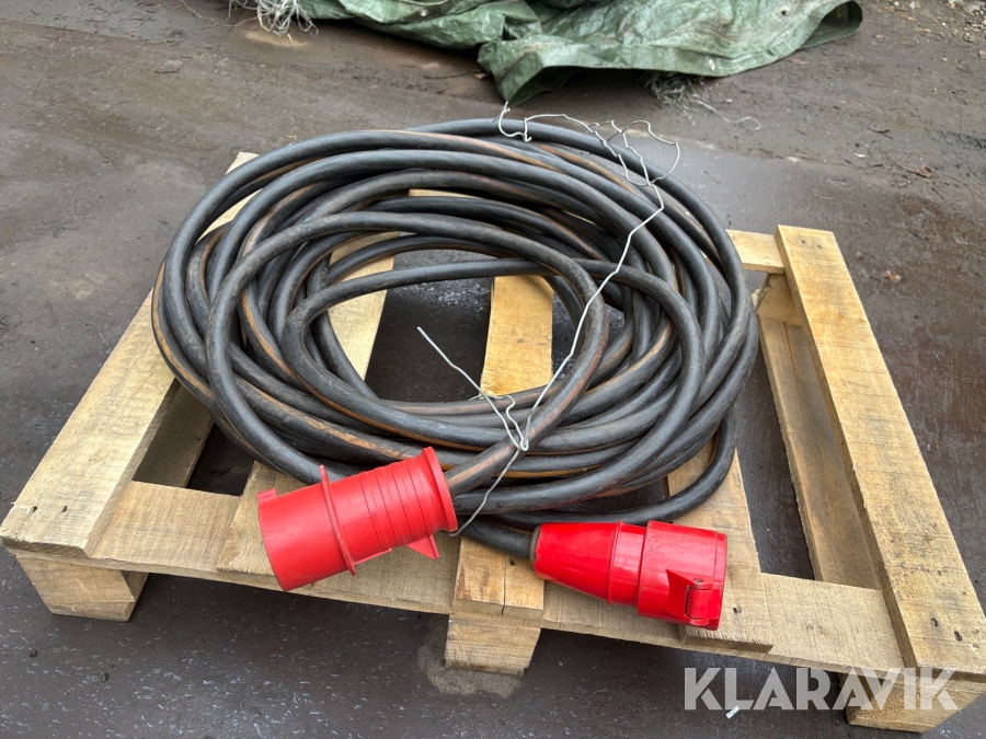 Skarvkabel 25m 32amp