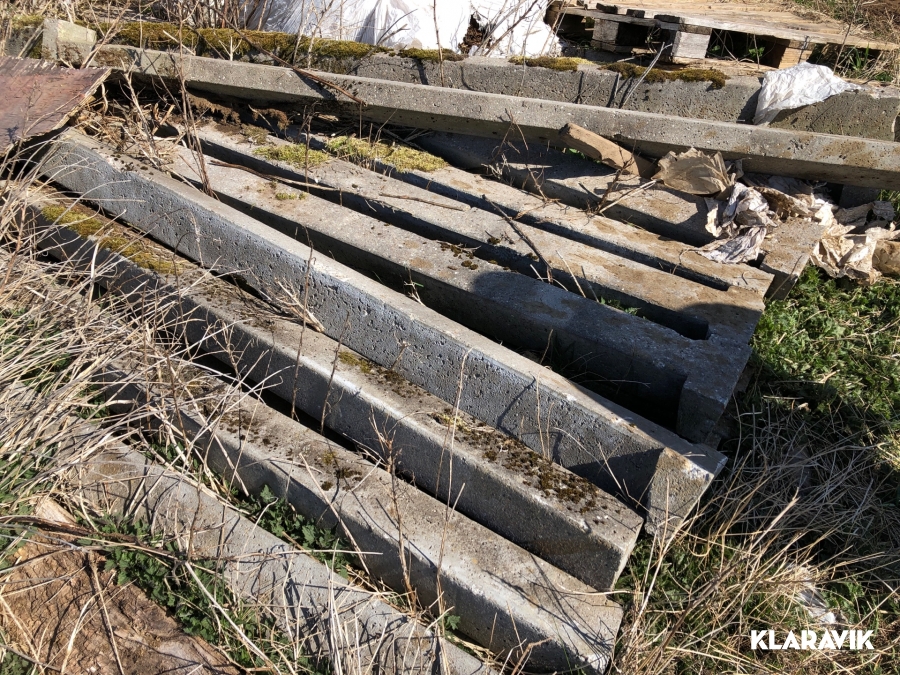 Betongspalt för nötkreatur  