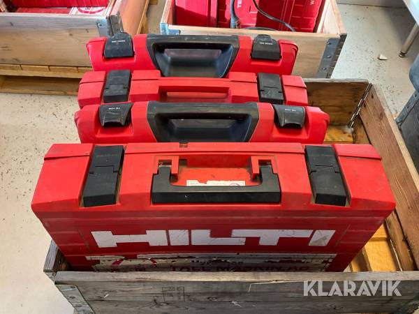 Diverse Hilti maskiner 4st