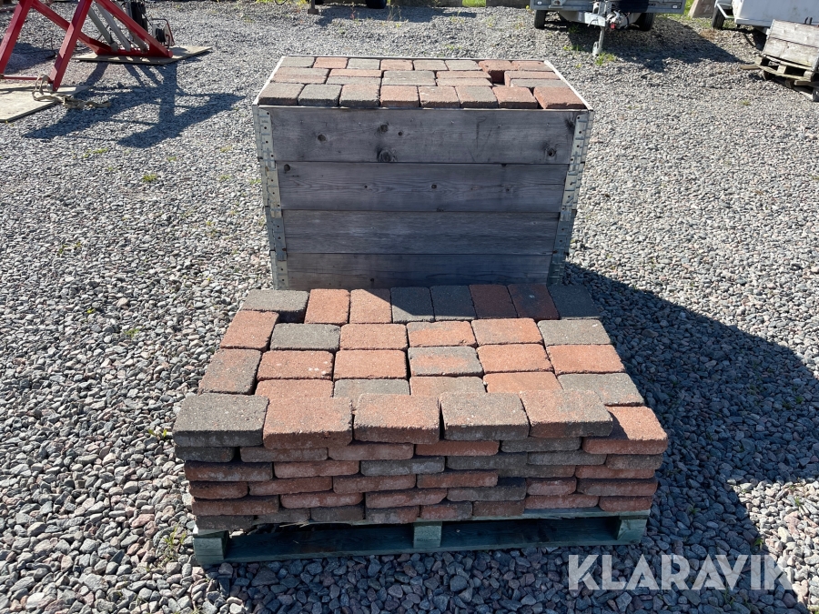 Marksten tumlad rödmix ca 20 m2