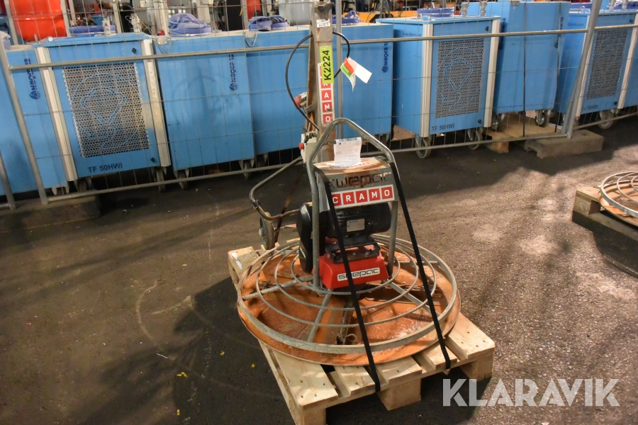 Glättningsmaskin Swepac TR 950E