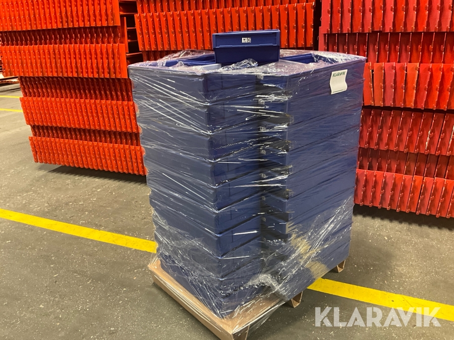 Plastlådor 40 st Perstorp 9123