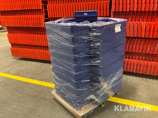 Plastlådor 40 st Perstorp 9123